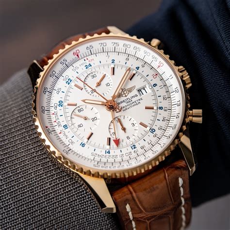 breitling navitimer rose gold bezel|breitling navitimer best price.